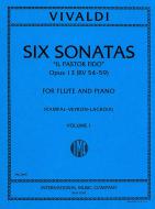 6 Sonatas Il Pastor Fido Op. 13 Vol. 1 