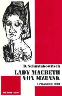 Lady Macbeth von Mzensk op. 29 