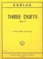 3 Duets, Op. 10 