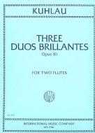 3 Duos Brillantes, Op. 81 