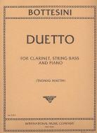 Duetto For Clarinet, String Bass And Piano 