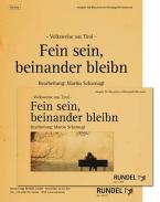 Fein sein, beinander bleibn 