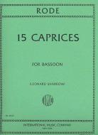 15 Caprices 