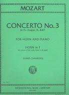 Concerto No. 3 in Eb Major KV447 For Horn And Piano 