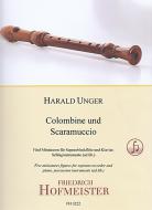 Colombine und Scaramuccio 