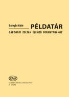 Példatár Gárdonyi Zoltán Elemzö formatanához 