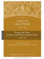 Konzert E-dur GWV 320 