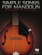 Simple Songs for Mandolin 