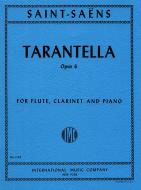 Tarantelle, Op. 6 for Flute, Clarinet in A & Piano 