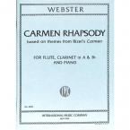 Carmen Rhapsody for Flute, Clarinet & Piano 