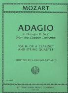 Adagio in D major, K. 622, for Clarinet and String Quartet 