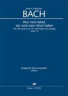 Wer mich liebet, der wird mein Wort halten (II) Download