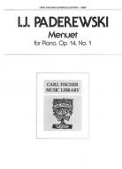 Menuet op. 14/1 