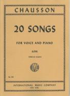 20 Songs for Low Voice 