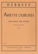 Ariettes oubliées für tiefe Stimme 