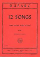 12 Songs for Low Voice 