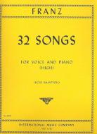 32 Songs for High Voice 