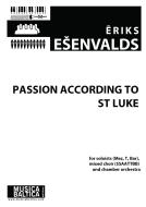 Passion According to St Luke 