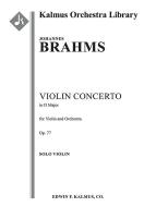 Concerto for Violin D Maj Op 77 