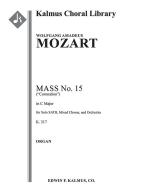 Mass No. 15 in C, K. 317 