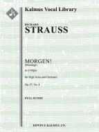 Morgen from Four Songs, Op. 27/4 [composer's transcription in G] 