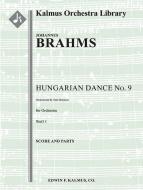 Hungarian Dance No. 9, , WoO 1 