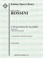 L'Italiana in Algeri; No. 4: Act I 
