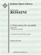 L'Italiana in Algeri; No. 4: Act I 