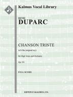 Chanson Triste 