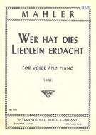 Wer hat dies Liedlein erdacht für hohe Stimme 