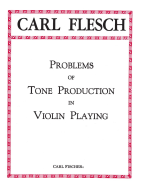 Problems Of Tone Production in Violin Playing 