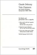 Trois Chansons für Alt-Solo und gemischten Chor a cappella Download