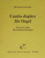 Cantio duplex für Orgel Download