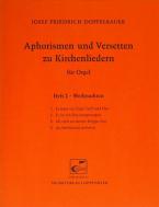 Aphorismen und Versetten zu Kirchenliedern Heft 2 Download