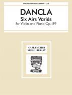 6 Airs variés op. 89 