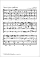 I heard a voice from heaven g-Moll Download