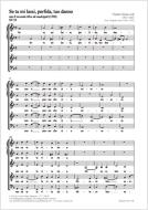 Se tu mi lassi, perfida, tuo danno Download