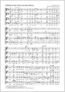 Schaffe in mir, Gott, ein reines Herze Download