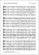 Also hat Gott die Welt geliebt dorisch Download