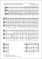Nun wollen wir singen das Abendlied Download