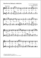 Nun bist du, Heiland, wirklich da G-Dur Download