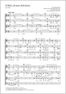 O Welt, ich muss dich lassen Download