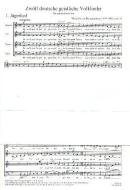 12 deutsche geistliche Volkslieder op. 28 Download