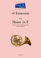 16 Exercises für Horn in F 
