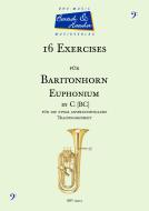 16 Exercises für Baritonhorn/Euphonium in C (BC) 