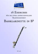 16 Exercises für Bassklarinette in Bb 