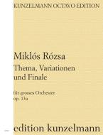 Thema, Variationen und Finale op. 13a 