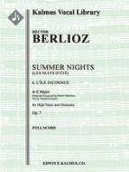 Les Nuits d'été (Summer Nights), Op. 7 No. 6 