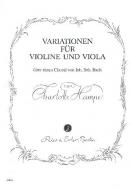 Variations for Violin and Viola 