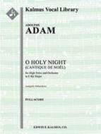O Holy Night (Cantique de Noel) orchestration for high voice in Eb 